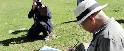 梅 竞 || 《景迈山寨》水彩画作品欣赏 - 图画吧TUHUABA