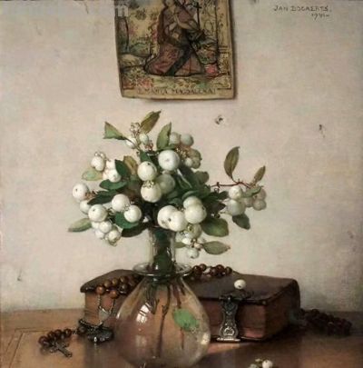 素静得真是好看呀！Jan Bogaerts的花卉静物画 - 今日头条