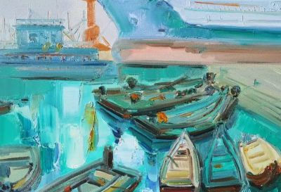 泰安美术馆艺术鉴赏|魏德君的油画作品欣赏（二） - 图画吧TUHUABA