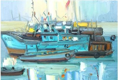 泰安美术馆艺术鉴赏|魏德君的油画作品欣赏（二） - 图画吧TUHUABA