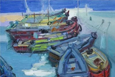 泰安美术馆艺术鉴赏|魏德君的油画作品欣赏（二） - 图画吧TUHUABA