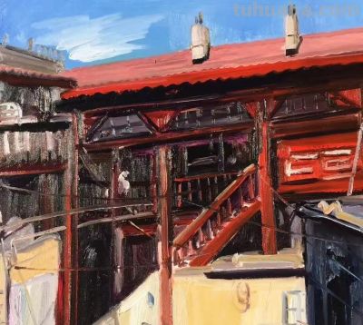 泰安美术馆艺术鉴赏|魏德君的油画作品欣赏（二） - 图画吧TUHUABA