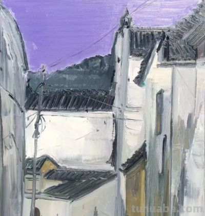 泰安美术馆艺术鉴赏|魏德君的油画作品欣赏（二） - 图画吧TUHUABA