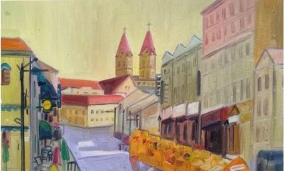 泰安美术馆艺术鉴赏|魏德君的油画作品欣赏（二） - 图画吧TUHUABA