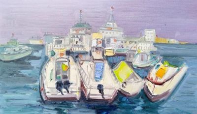 泰安美术馆艺术鉴赏|魏德君的油画作品欣赏（二） - 图画吧TUHUABA