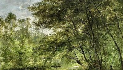 比利时画家塞萨尔·德·科克风景油画作品欣赏 - 图画吧TUHUABA