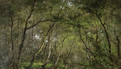 比利时画家塞萨尔·德·科克风景油画作品欣赏 - 图画吧TUHUABA