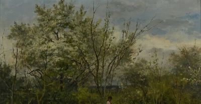 比利时画家塞萨尔·德·科克风景油画作品欣赏 - 图画吧TUHUABA