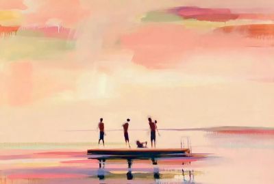 优美洒脱的油画作品 - 图画吧TUHUABA