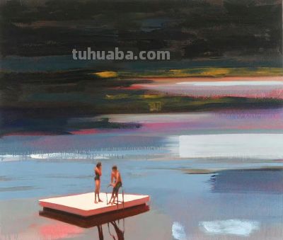 优美洒脱的油画作品 - 图画吧TUHUABA