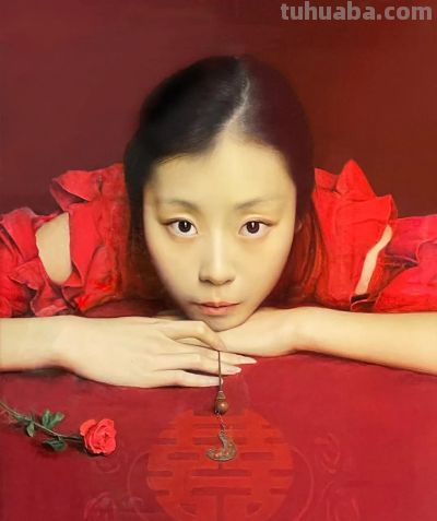 留学法国十年的央美教授李文涛写实人物油画欣赏 - 图画吧TUHUABA