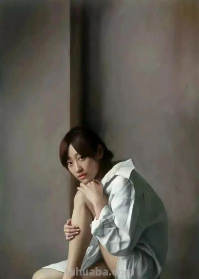 留学法国十年的央美教授李文涛写实人物油画欣赏 - 图画吧TUHUABA