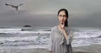 留学法国十年的央美教授李文涛写实人物油画欣赏 - 图画吧TUHUABA