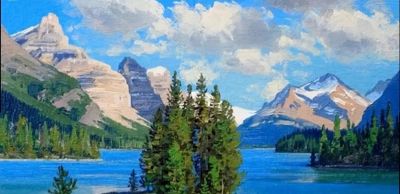 唯美油画风景作品欣赏 - 图画吧TUHUABA