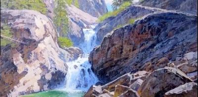 唯美油画风景作品欣赏 - 图画吧TUHUABA