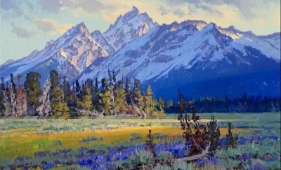 唯美油画风景作品欣赏 - 图画吧TUHUABA