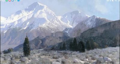 唯美油画风景作品欣赏 - 图画吧TUHUABA