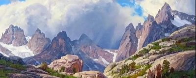 唯美油画风景作品欣赏 - 图画吧TUHUABA