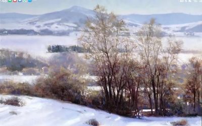 唯美油画风景作品欣赏 - 图画吧TUHUABA