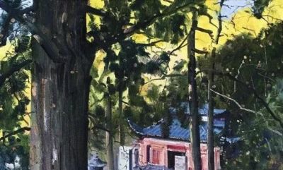 著名画家油画写生作品欣赏 - 图画吧TUHUABA