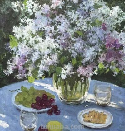 著名画家油画写生作品欣赏 - 图画吧TUHUABA