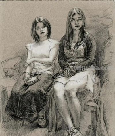 素描作品欣赏 - 图画吧TUHUABA