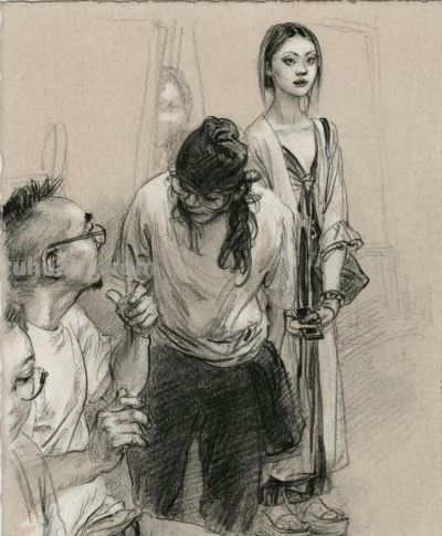 素描作品欣赏 - 图画吧TUHUABA