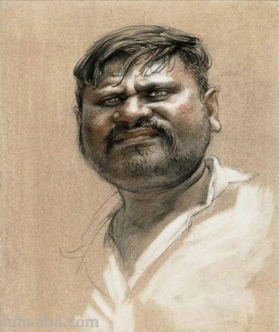 素描作品欣赏 - 图画吧TUHUABA