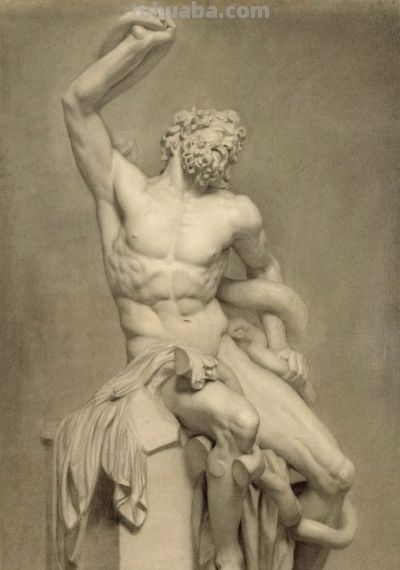 法国优秀画家素描作品 - 图画吧TUHUABA
