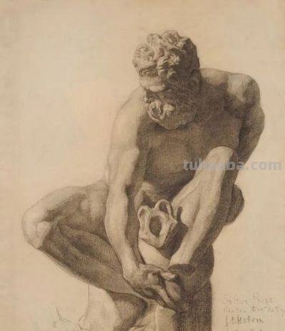 法国优秀画家素描作品 - 图画吧TUHUABA