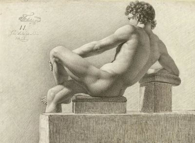 法国优秀画家素描作品 - 图画吧TUHUABA