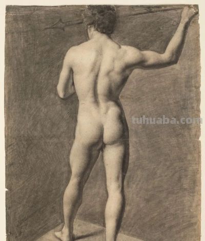 法国优秀画家素描作品 - 图画吧TUHUABA