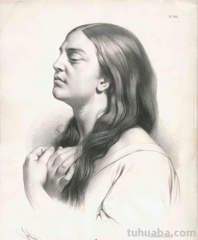 法国优秀画家素描作品 - 图画吧TUHUABA