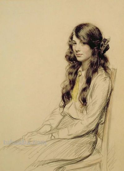 法国优秀画家素描作品 - 图画吧TUHUABA