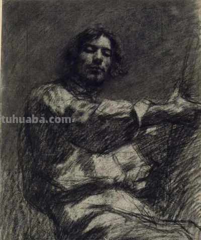 法国优秀画家素描作品 - 图画吧TUHUABA