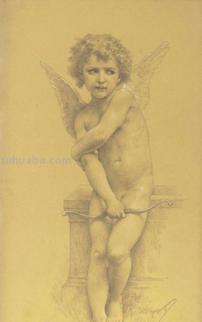 法国优秀画家素描作品 - 图画吧TUHUABA