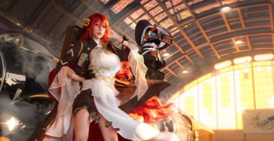 “劳模”雨波HaneAme：数百套Cos背后的工业级美学 - 图画吧TUHUABA