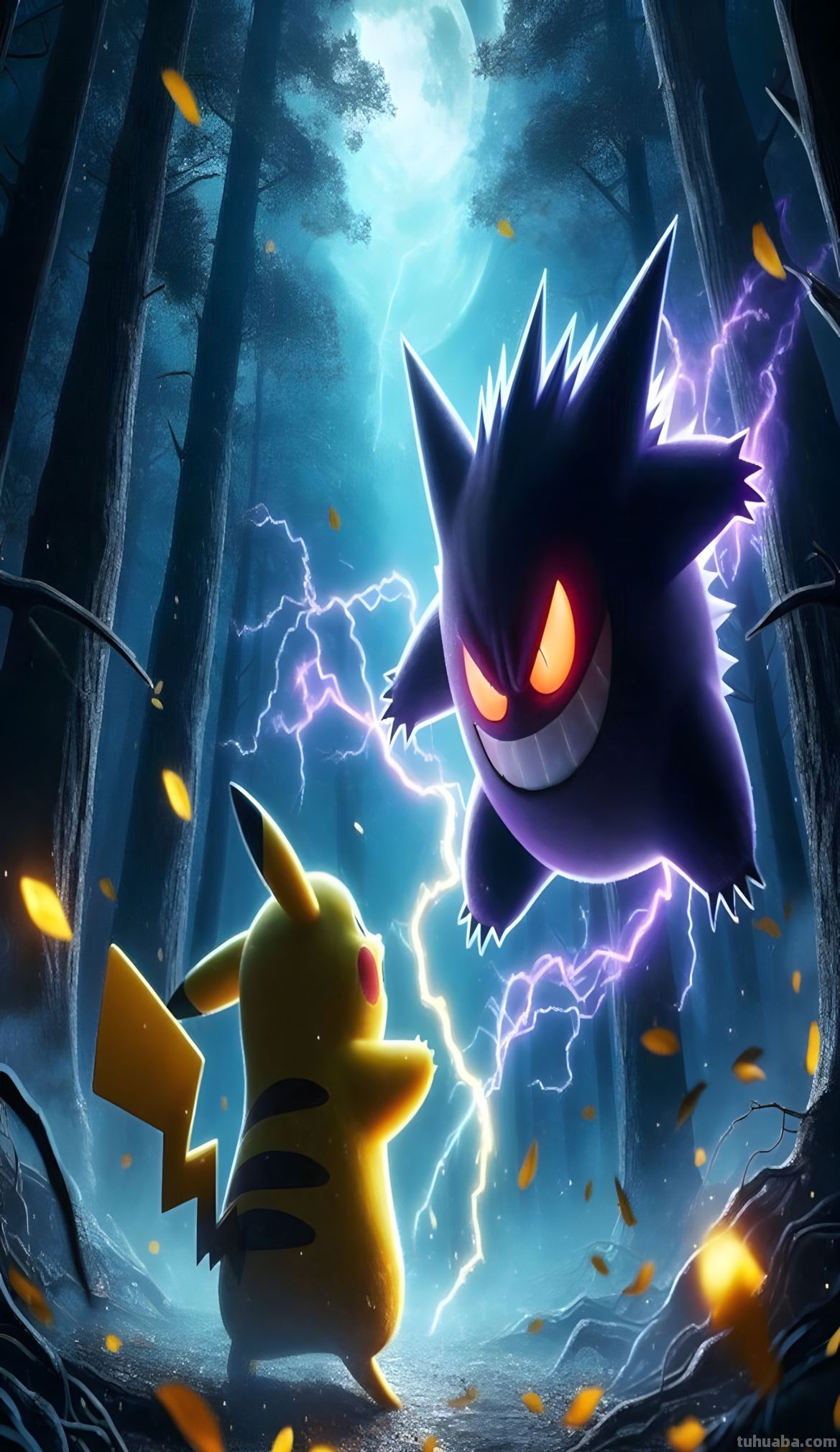 8K壁纸：二次元美图，精灵宝可梦，神奇的动漫壁纸 - 图画吧TUHUABA