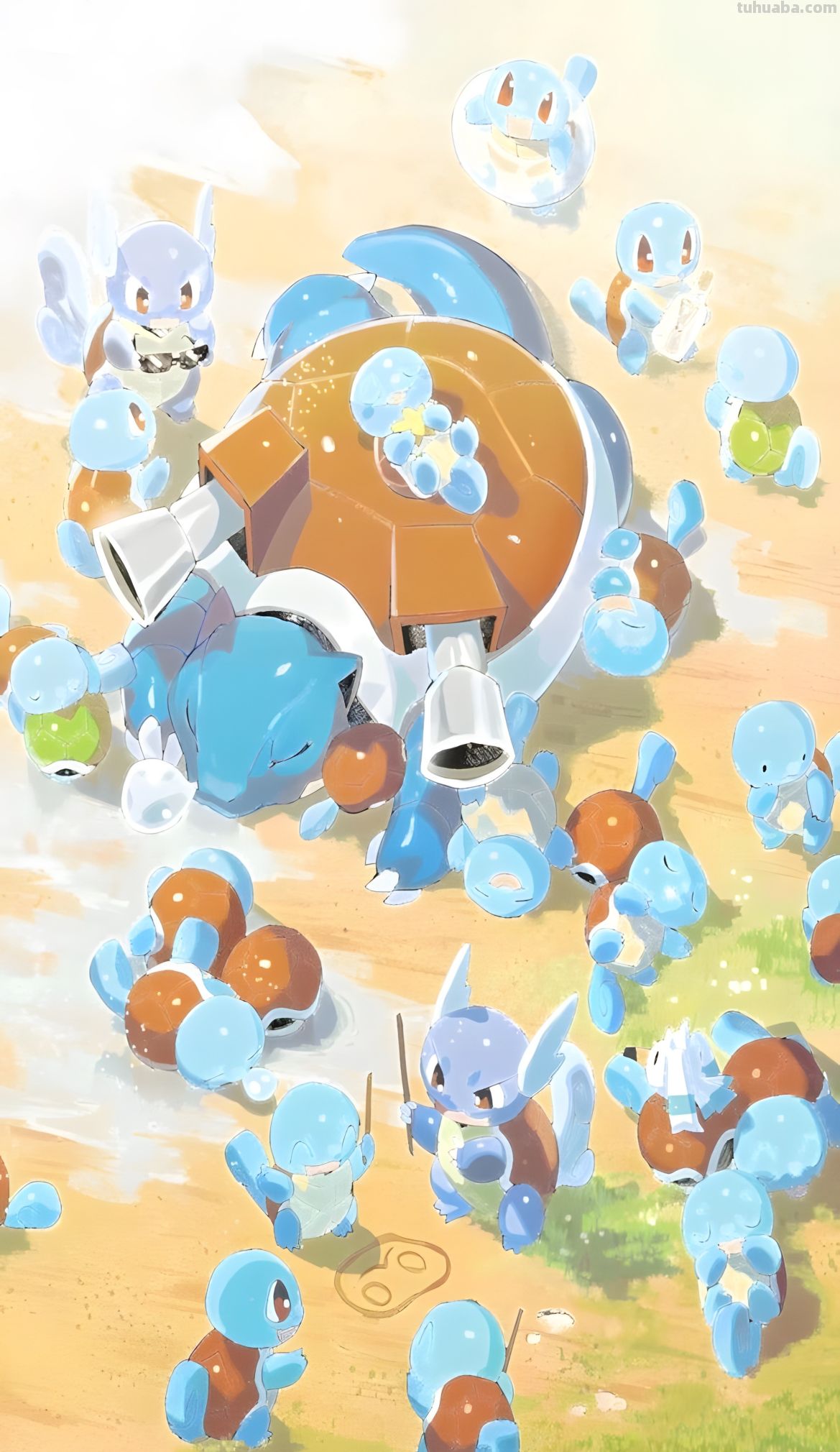 8K壁纸：二次元美图，精灵宝可梦，神奇的动漫壁纸 - 图画吧TUHUABA