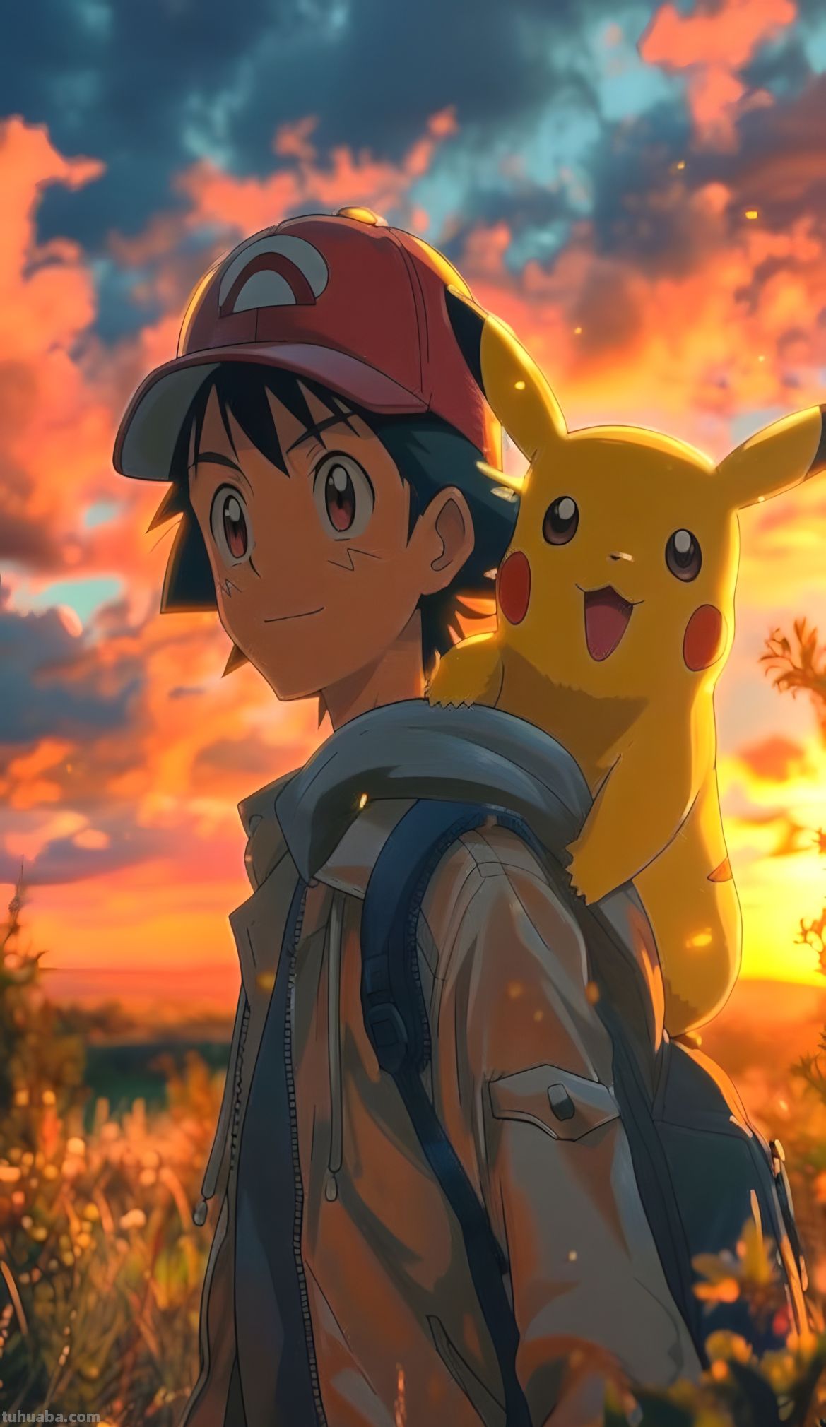 8K壁纸：二次元美图，精灵宝可梦，神奇的动漫壁纸 - 图画吧TUHUABA