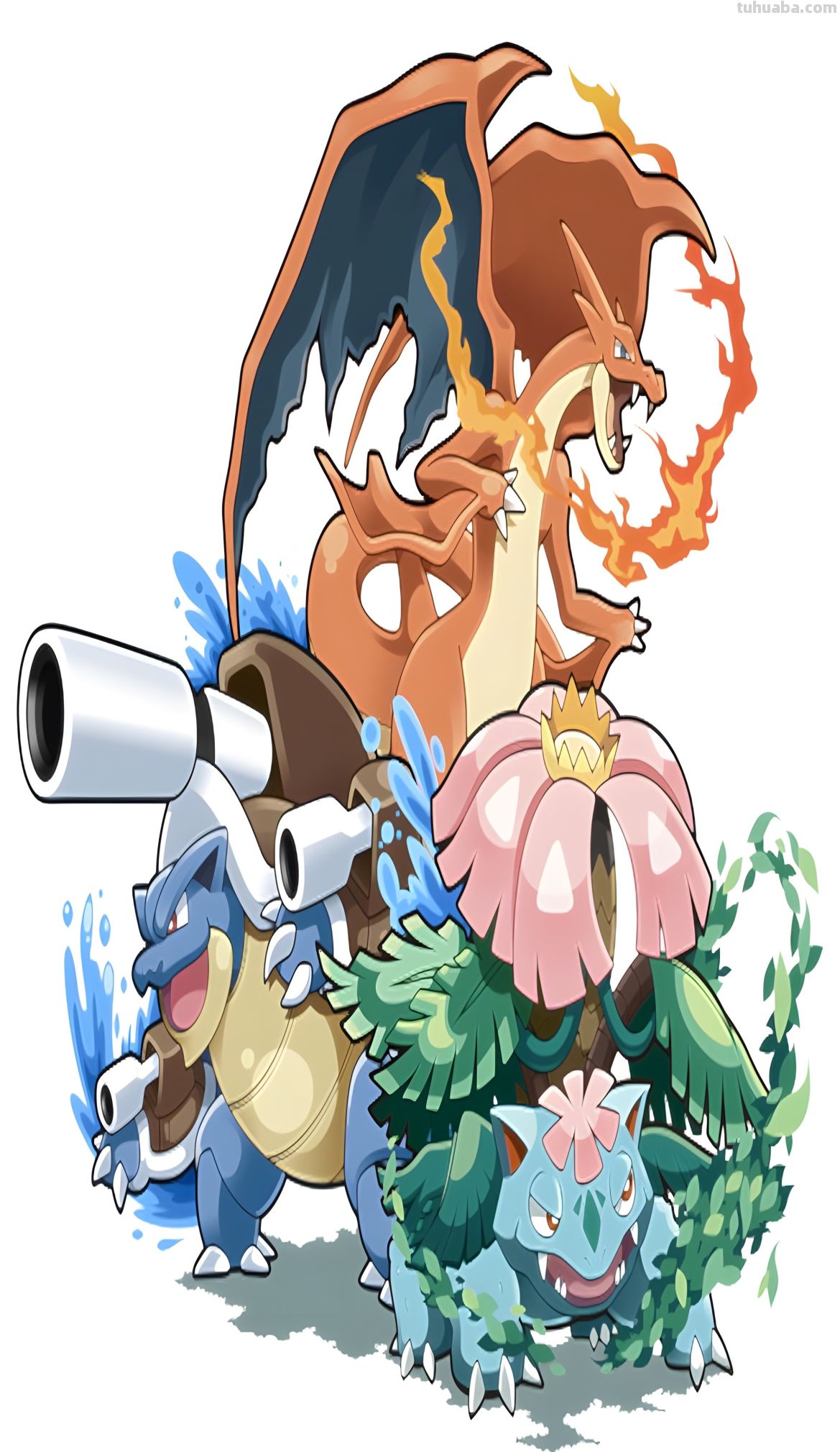 8K壁纸：二次元美图，精灵宝可梦，神奇的动漫壁纸 - 图画吧TUHUABA