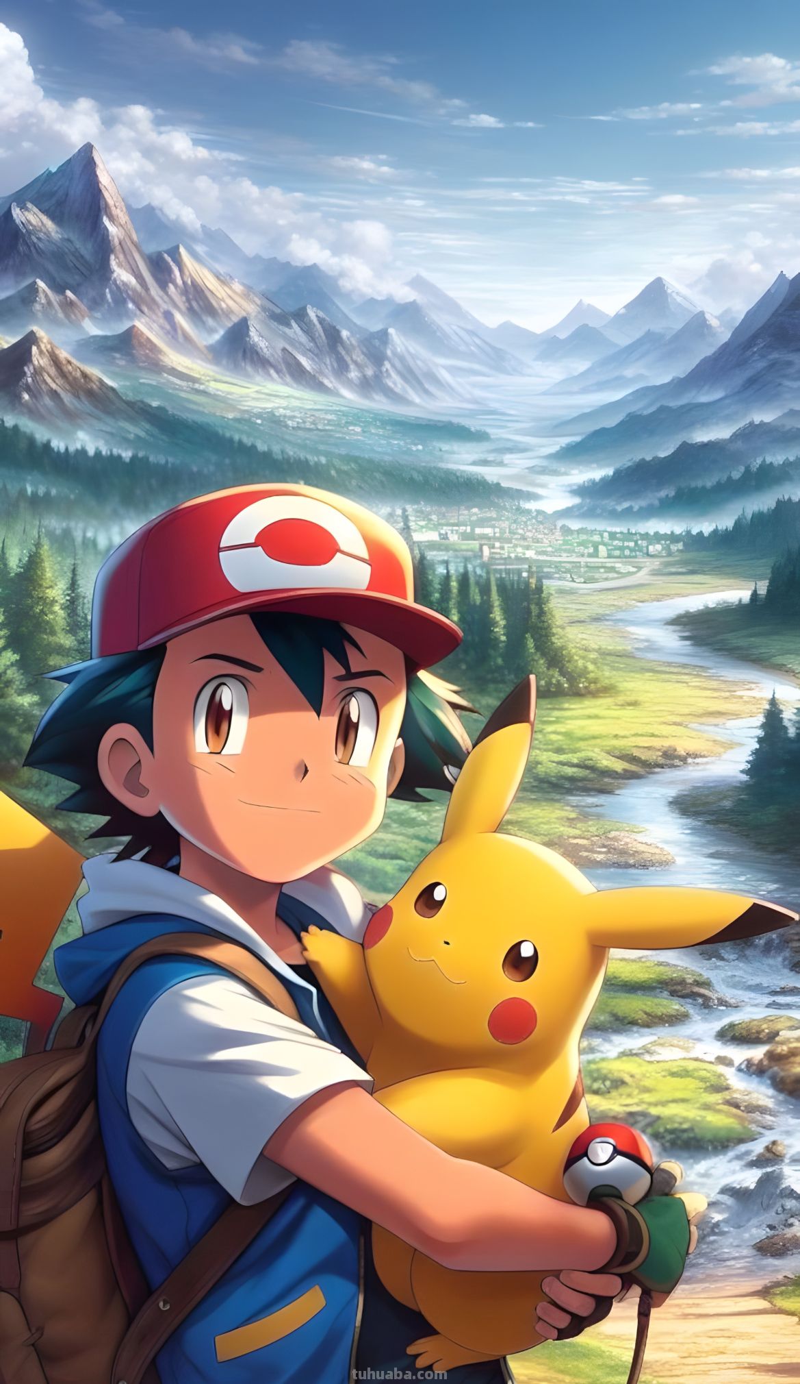 8K壁纸：二次元美图，精灵宝可梦，神奇的动漫壁纸 - 图画吧TUHUABA