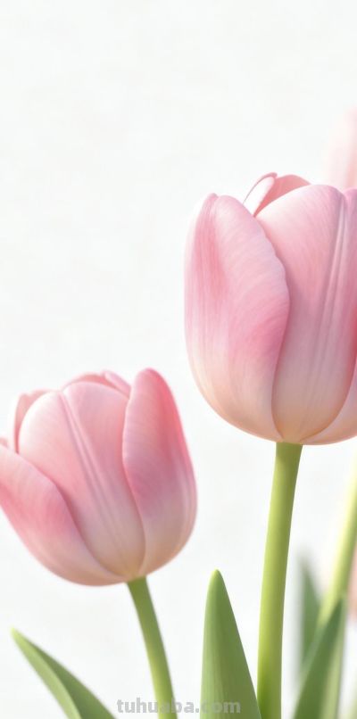 wallpaper｜郁金香花语 - 图画吧TUHUABA