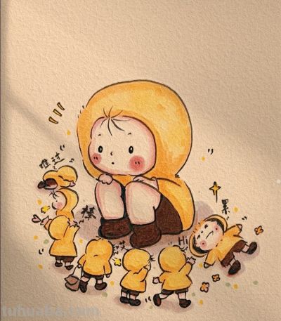 可爱治愈简笔画～ - 今日头条