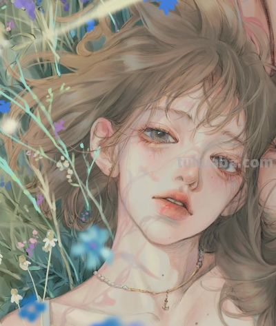 gua 老师笔下的人物插画，色彩灵动又高级，每一处都透着惊艳感 - 图画吧TUHUABA