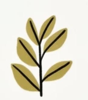 极简植物小画画起来 - 图画吧TUHUABA