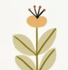 极简植物小画画起来 - 图画吧TUHUABA