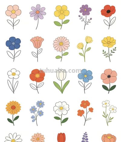 极简小花🌸画起来 - 今日头条