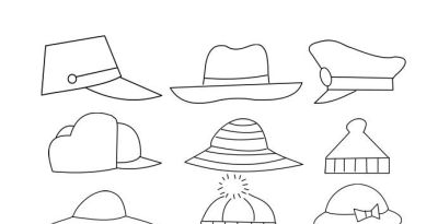 各种帽子的简笔画动态教程图，教孩子超实用！ - 今日头条