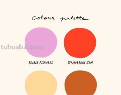 【绘画参考】多巴胺穿搭配色方案！好看色卡参考，记得收藏 - 图画吧TUHUABA